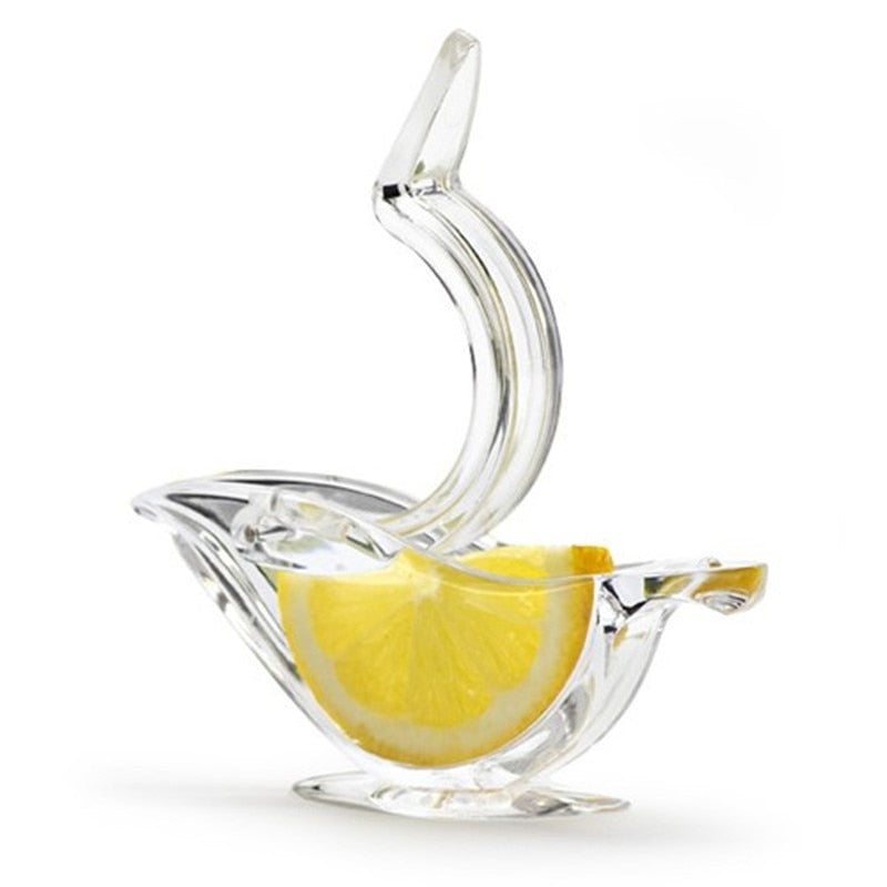 Acrylic Lemon Juicer Manual Transparent Fruit Juicer Lemon Squeezer Hand Orange Squeezer Machine Home Kitchen Bar Gadget
