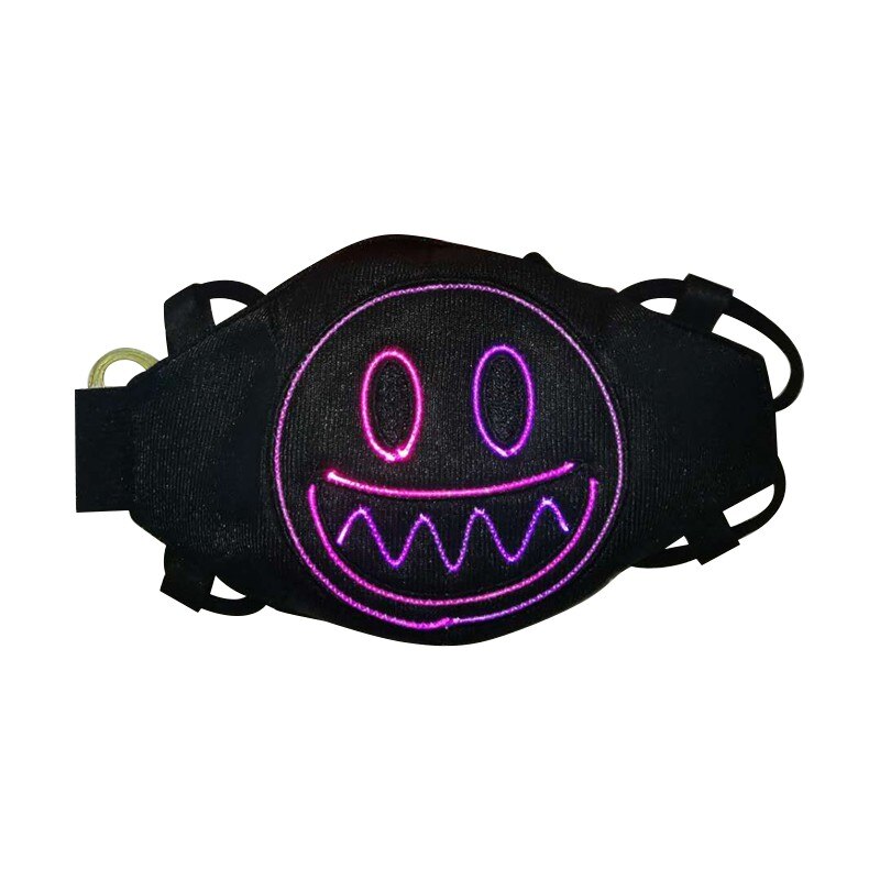 LED Luminous Mask Mobile Phone APP Edit Pattern Text Bungee Advertising Display Masks Module Matrix Programmable Christmas Gift