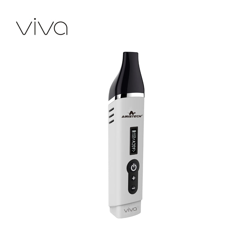 AIRISTECH airis Viva Dry Herb Vape handy Pen Kit Oled Display big Battery E- Cigarette