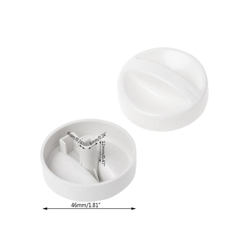 R9UD 2Pcs Universal Microwave Oven Plastic Spool Rotary Knob Timer Control Switch New