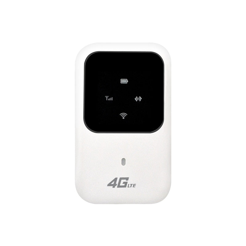 4G Pocket WiFi Router LTE Wireless Unlocked Travel Partner Modem with SIM Card Slot Support LTE FDD B1/B3/B5