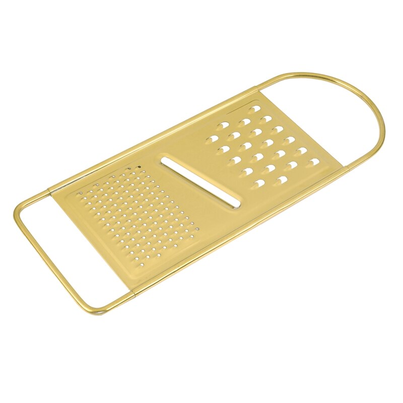 Multifunction Kitchen Gadgets Gold Stainless Steel Grater Potato Fruit Slicer Peel Scrape Vegetable Cutter Chopper Wipe Radish