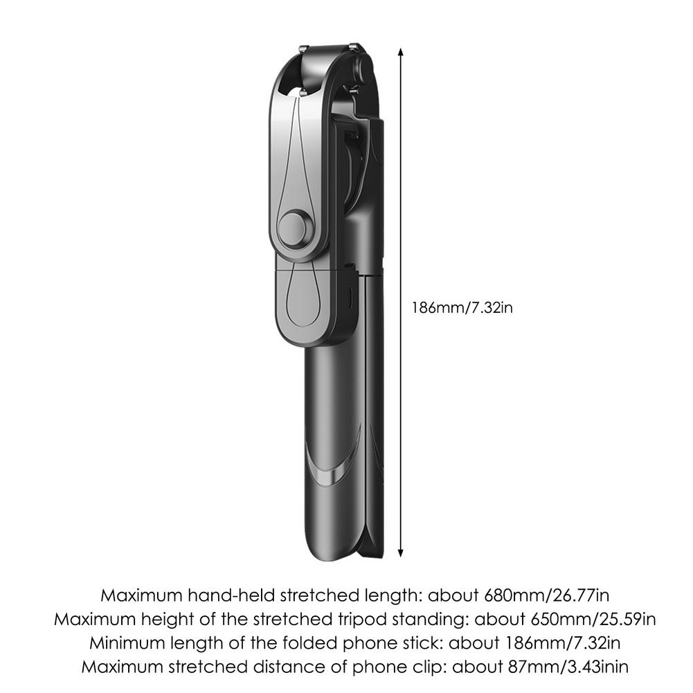 Selfie Stick With Tripod Stand Bluetooth Remote Control Mobile Phone Selfie Stick Holder For IPhoneHuawei SmartPhone Live Photo