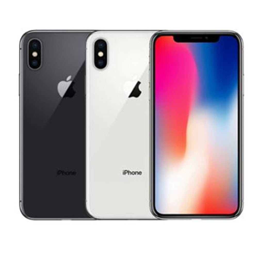 Apple iPhone X Refurbishe Original Used 99% New Phone 3GB RAM 64/256GB ROM Hexa Core Face ID 12MP Wireless Unlocked Cellphone