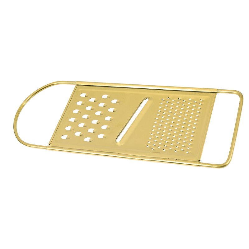 Multifunction Kitchen Gadgets Gold Stainless Steel Grater Potato Fruit Slicer Peel Scrape Vegetable Cutter Chopper Wipe Radish