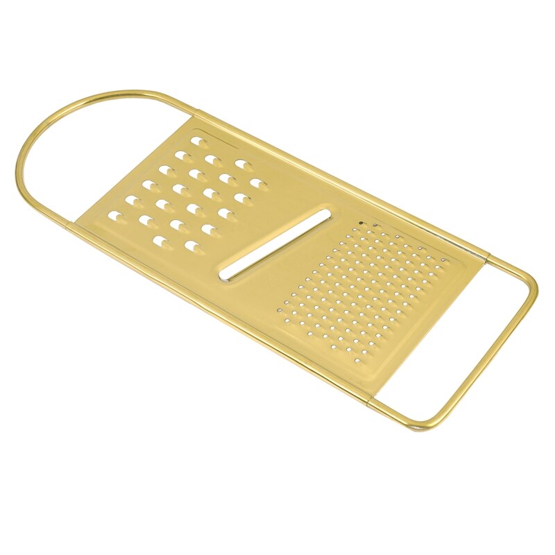 Multifunction Kitchen Gadgets Gold Stainless Steel Grater Potato Fruit Slicer Peel Scrape Vegetable Cutter Chopper Wipe Radish