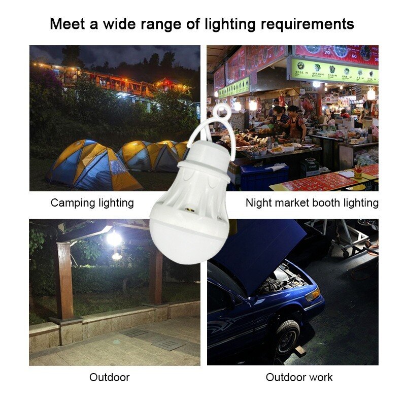 Reading Light LED Lantern Portable Camping Lamp Mini Bulb 5V USB Night Light Plug In Power Book Light Table Lamp Super Birght