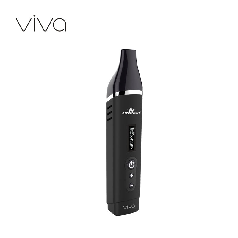 AIRISTECH airis Viva Dry Herb Vape handy  Pen Kit Oled Display big Battery E- Cigarette