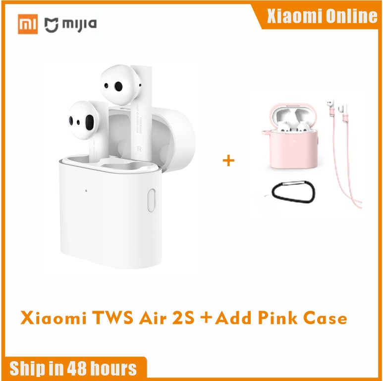 2020 Original Xiaomi Airdots 2S AIR 2S Wireless Earphone TWS Mi True Earbuds Air 2s Wireless Stereo Control With Mic Handsfree