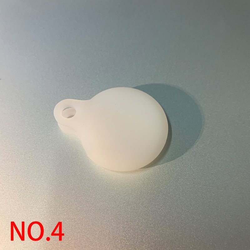 Silicone Protective Case For AirTag Key Finder ( Location Tracker ) 2021 Anti-Scratch Anti-Lost Protective Cover with Keychain