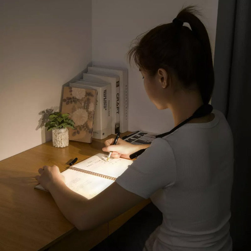 Xiaomi OPPLE LED Wearable Reading Book Light 4000K Warm White USB Rechargeable Night Lights Flexible Lamp Protable Flashlight