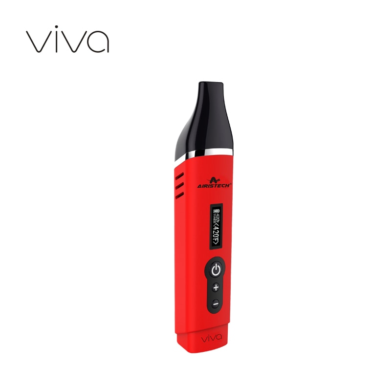 AIRISTECH airis Viva Dry Herb Vape handy  Pen Kit Oled Display big Battery E- Cigarette