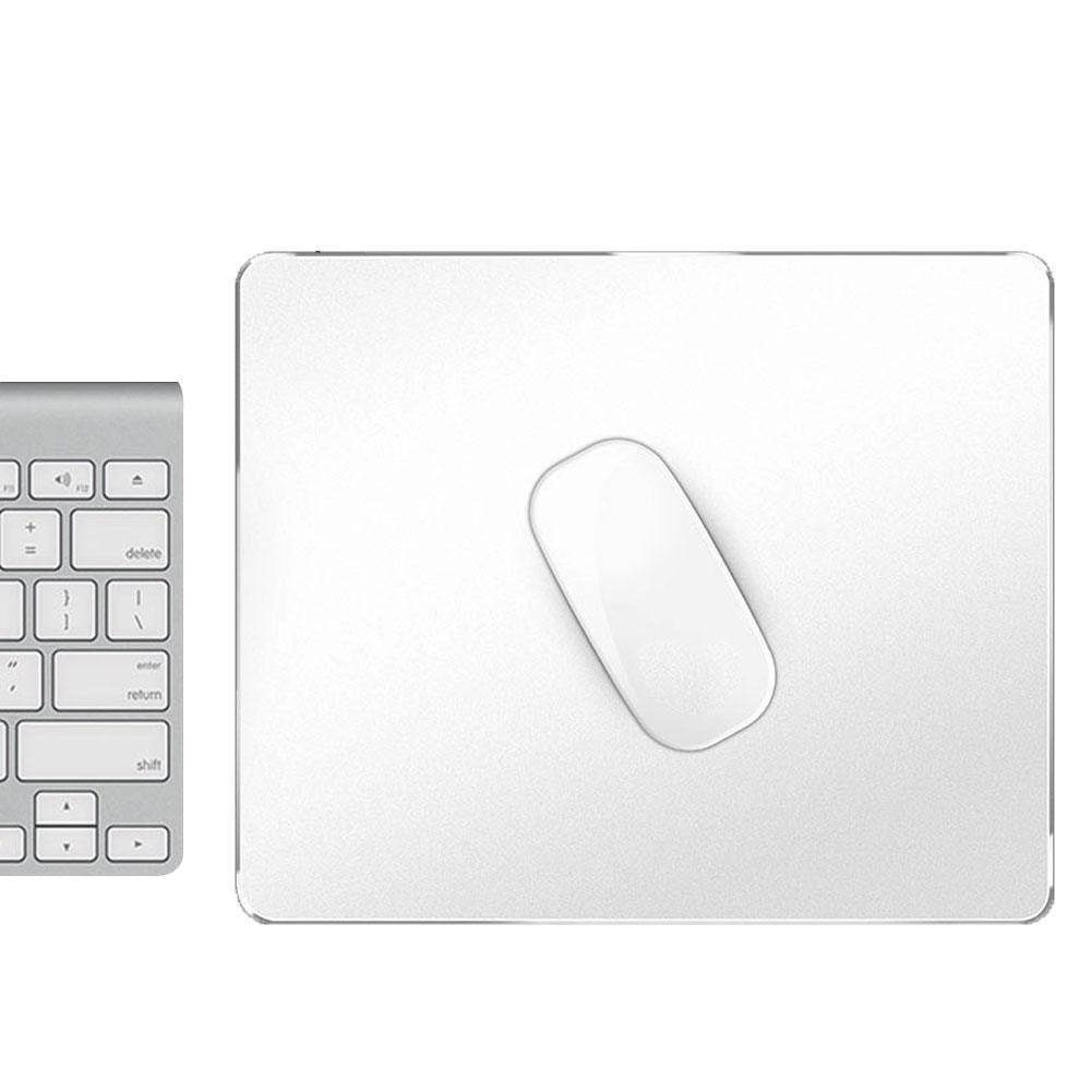New Arrival Slim Elegant Anti-Slip Aluminum Alloy Computer Gaming Mouse Pad Mat Mousepad