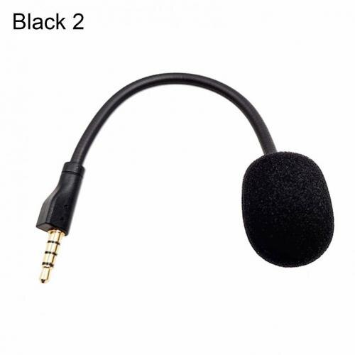 Replacement Game Mic Boom 3.5mm Microphone for Logitech G Pro X for Steelseies E-Sports Game Headset Gaming Headphones Mic