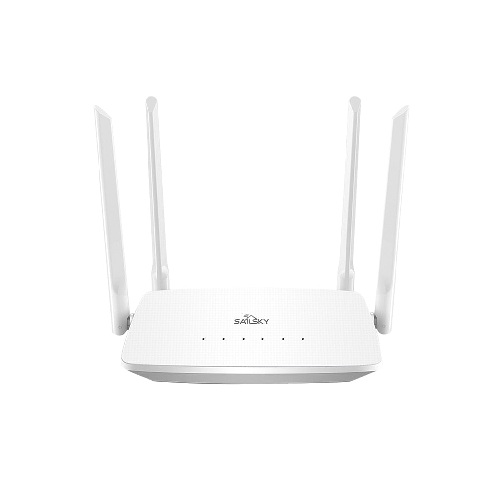 XM286 Wireless Router 4G LTE WiFi Router 300Mbps High Speed with 4 High-gain External Antennas SIM Card Slot EU Plug