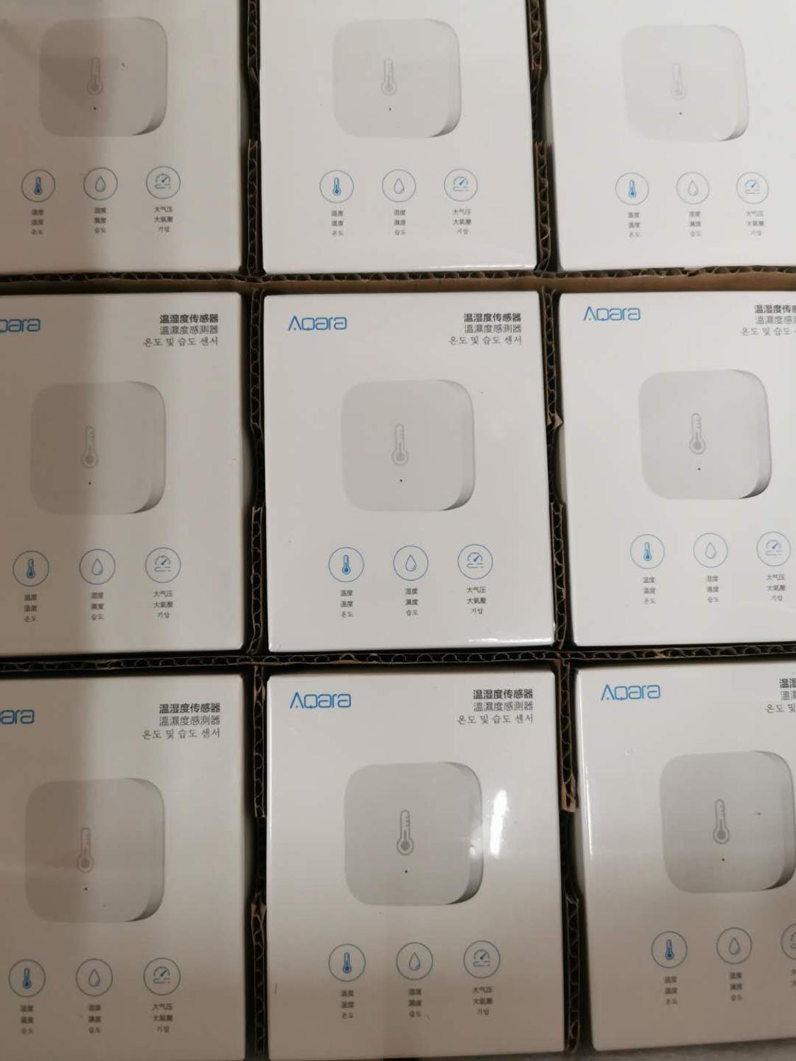 Global 100% Original Aqara Smart Air Pressure Temperature Humidity Environment Sensor Work For Xiaomi IOS APP Control In stock