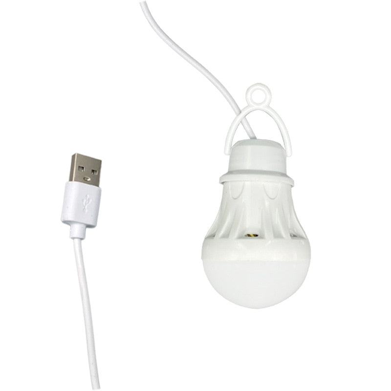 Reading Light LED Lantern Portable Camping Lamp Mini Bulb 5V USB Night Light Plug In Power Book Light Table Lamp Super Birght