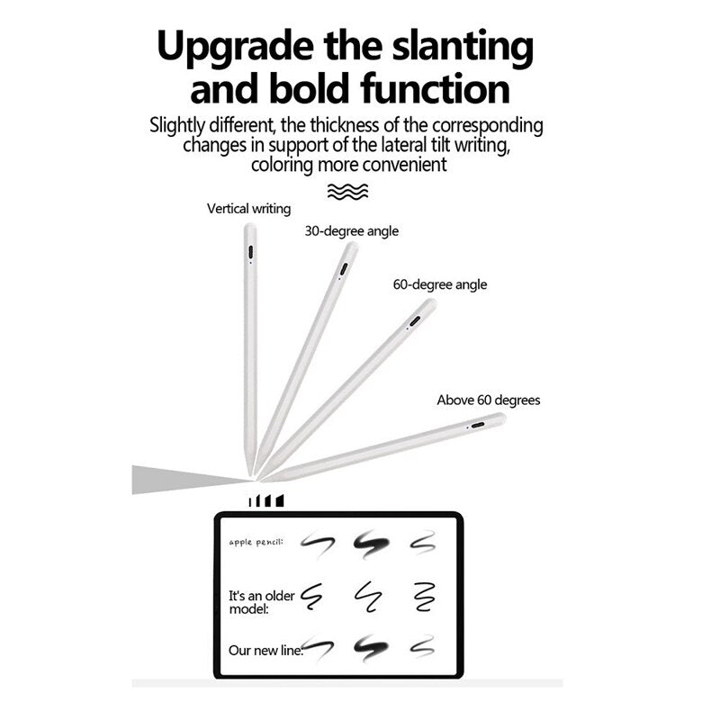 Stylus Magnetic Pen with Anti-Error Press Magnetic Suction Pen for iPad A1893/A1954/A2152