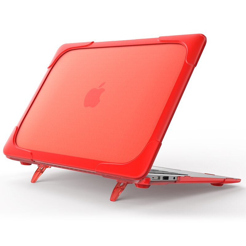 US SHIPPING/Shockproof Foldable Case For Apple MacBook Pro 16 inch 2020 A2141 Soft Silicone TPU+Hard PC New Outer Stand Cover
