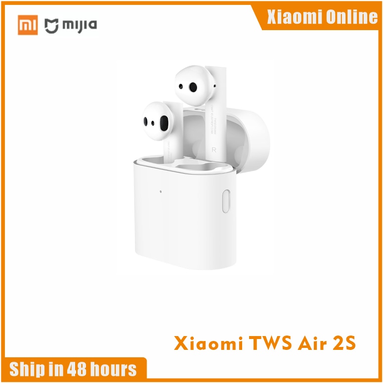 2020 Original Xiaomi Airdots 2S AIR 2S Wireless Earphone TWS Mi True Earbuds Air 2s Wireless Stereo Control With Mic Handsfree