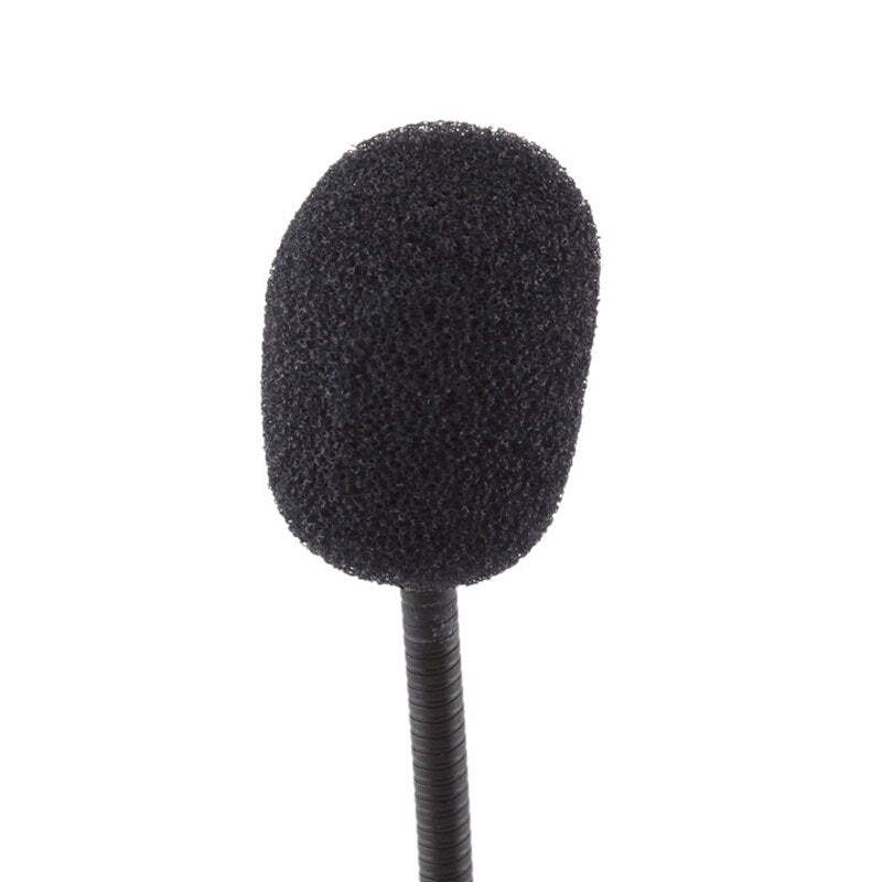 3.5mm Plug Flexible Stand Mini Studio Speech Microphone Gooseneck Wired Microphone for PC YouTube Video Skype Chatting Gaming