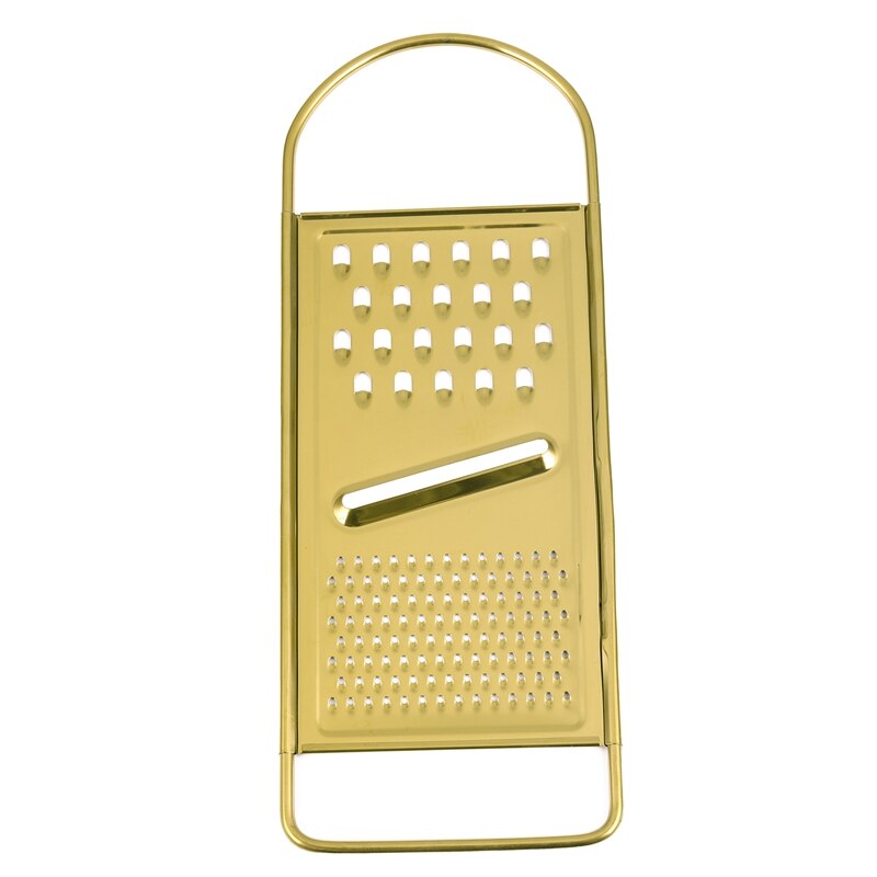 Multifunction Kitchen Gadgets Gold Stainless Steel Grater Potato Fruit Slicer Peel Scrape Vegetable Cutter Chopper Wipe Radish