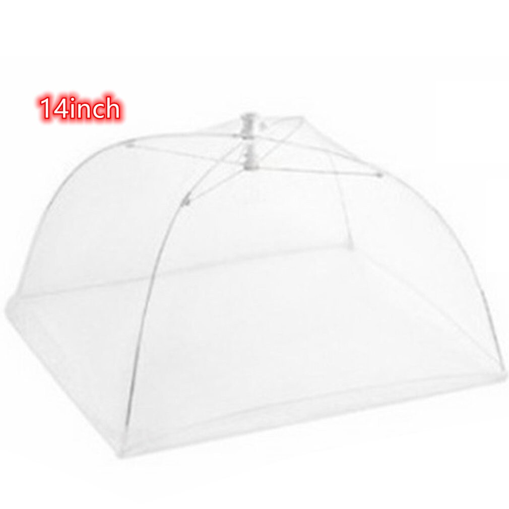 Foldable Food Vegetable Fruit Umbrella Cover Home Dining Table Kitchen Counter Anti Mosquito Fly Resistant Net Kitchen Gadgets