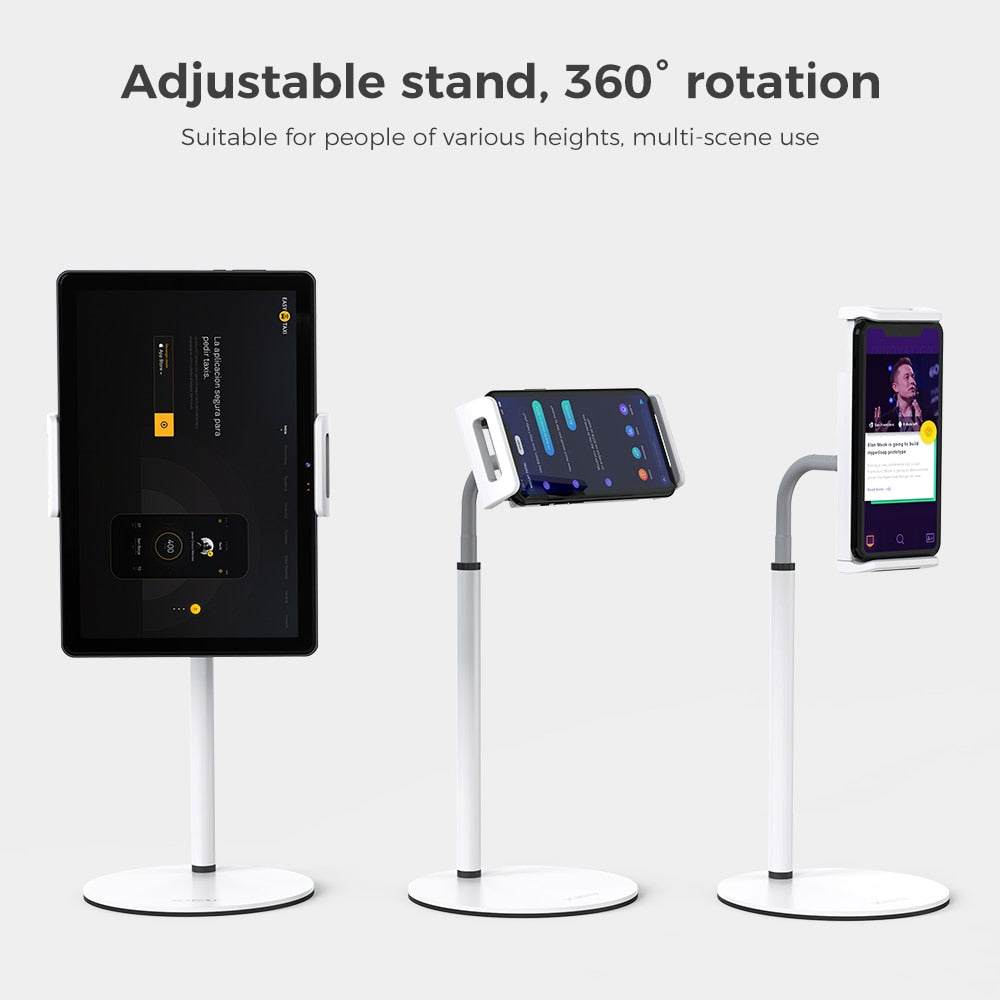 XIDU Desktop Phone Holder Stand for Tablet Smartphone Support Desk Stand Cell Phone Universal Mount For iPhone 12 Pro Max Xiaomi