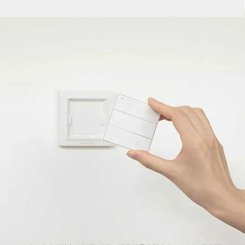 2020New Aqara Opple Wireless Smart Switch No Wiring Required Work With Smart Home App Apple HomeKit Wall Switch Global Version