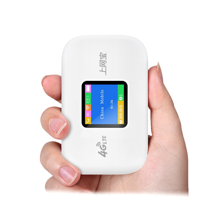 4G Wifi Router mini router 3G 4G Lte Wireless Portable Pocket wi fi Mobile Hotspot Car Wi-fi Router With Sim Card Slot