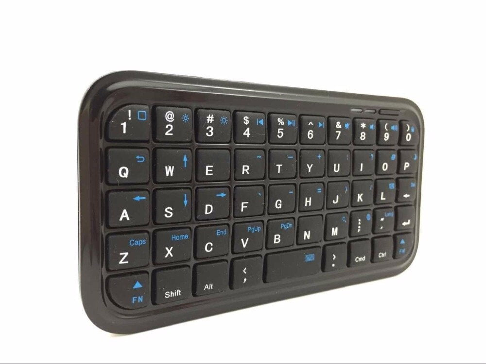 Mini Rechargeable Wireless Bluetooth-compatible Keyboard for iphone 6 6s plus ipad samsung galaxy note 5 android windows tablet