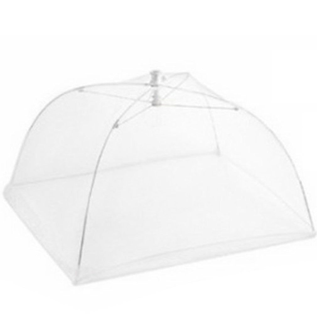Foldable Food Vegetable Fruit Umbrella Cover Home Dining Table Kitchen Counter Anti Mosquito Fly Resistant Net Kitchen Gadgets