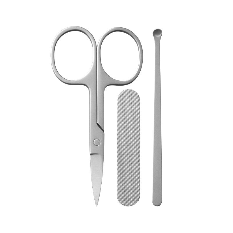 Xiaomi Mijia 5pcs Stainless Steel Nail Clippers Set Trimmer Pedicure Care Clippers Earpick Nail File Beauty Trimmer Professional