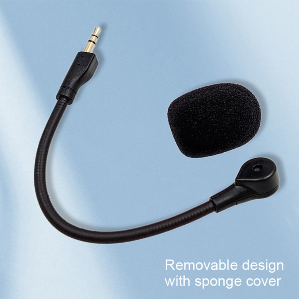 Replacement Game Mic Boom 3.5mm Microphone for Logitech G Pro X for Steelseies E-Sports Game Headset Gaming Headphones Mic