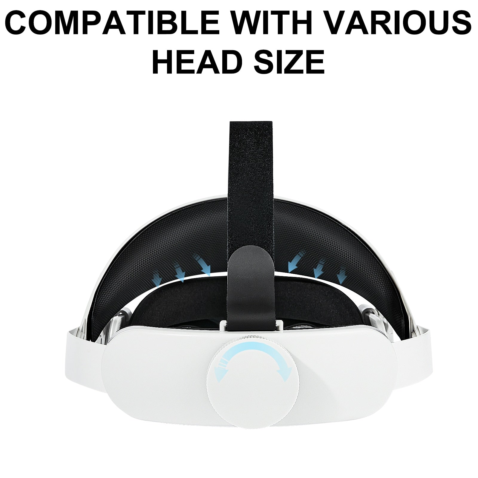 GOMRVR for Oculus Quest 2 Halo Strap Adjustable  ,Increase Supporting force and improve comfort-oculus quest2 Accessories