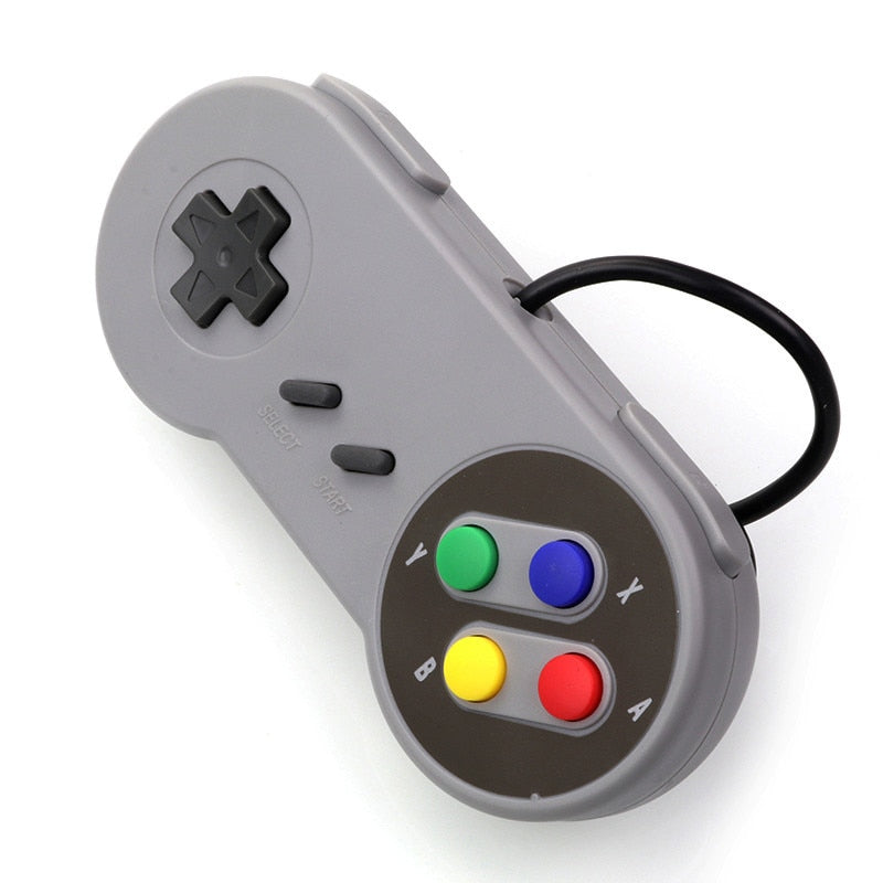 Wired Gamepad USB Game Controller Gaming Joypad Joystick Control for PC Computer Laptop Gamer Black Game Console Boy Gift