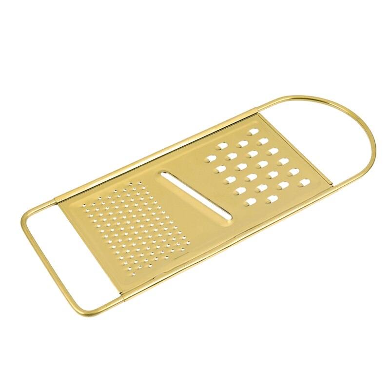Multifunction Kitchen Gadgets Gold Stainless Steel Grater Potato Fruit Slicer Peel Scrape Vegetable Cutter Chopper Wipe Radish