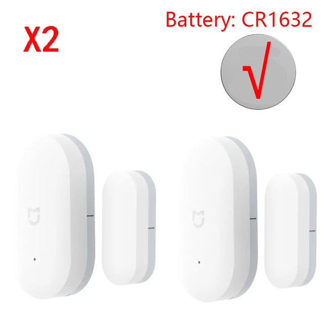 Bundled sale Original Xiaomi Mijia Intelligent Mini Door Window Sensor Pocket Size Smart Home Automatic lights for MIhome App