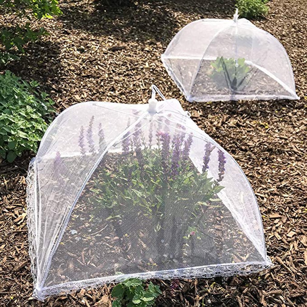 Foldable Food Vegetable Fruit Umbrella Cover Home Dining Table Kitchen Counter Anti Mosquito Fly Resistant Net Kitchen Gadgets