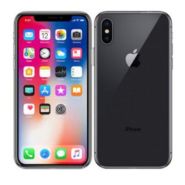Apple iPhone X Refurbishe Original Used 99% New Phone 3GB RAM 64/256GB ROM Hexa Core Face ID 12MP Wireless Unlocked Cellphone
