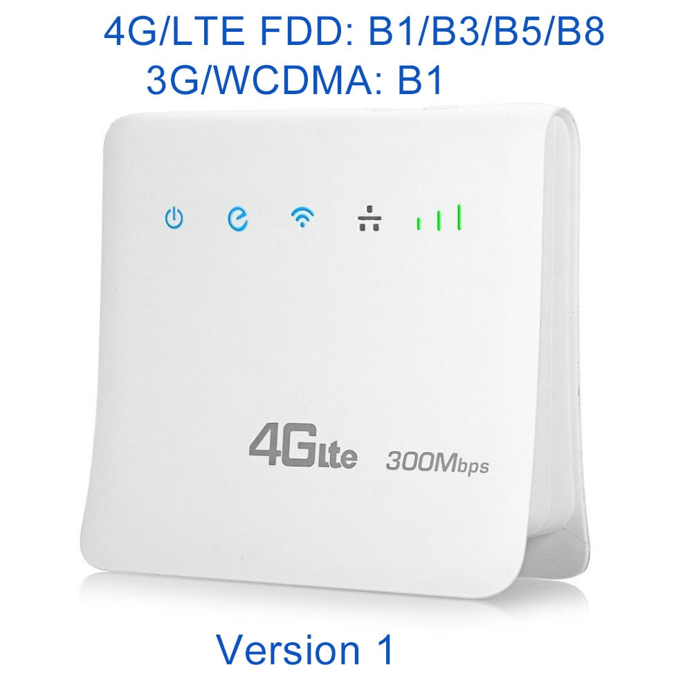 Unlocked 300Mbps Wifi Routers 4G lte cpe Mobile Router with LAN Port Support SIM card Portable Wireless Router wifi 4G Router