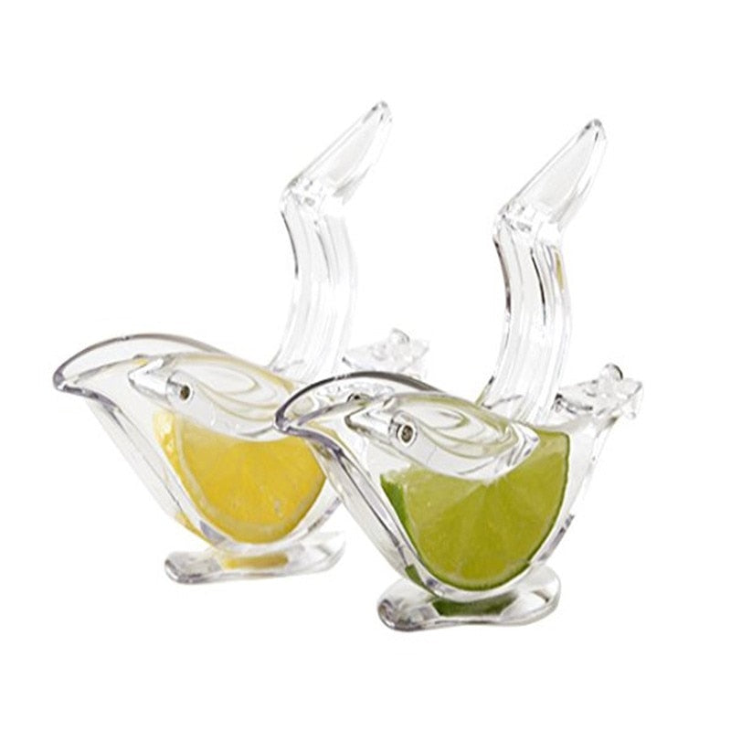 Acrylic Lemon Juicer Manual Transparent Fruit Juicer Lemon Squeezer Hand Orange Squeezer Machine Home Kitchen Bar Gadget