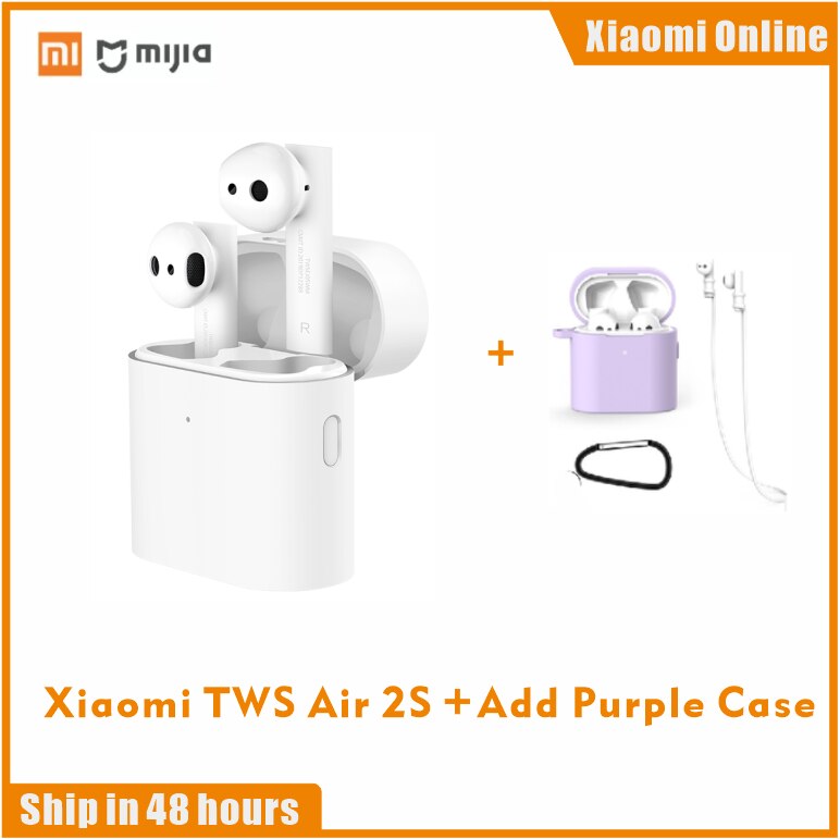 2020 Original Xiaomi Airdots 2S AIR 2S Wireless Earphone TWS Mi True Earbuds Air 2s Wireless Stereo Control With Mic Handsfree