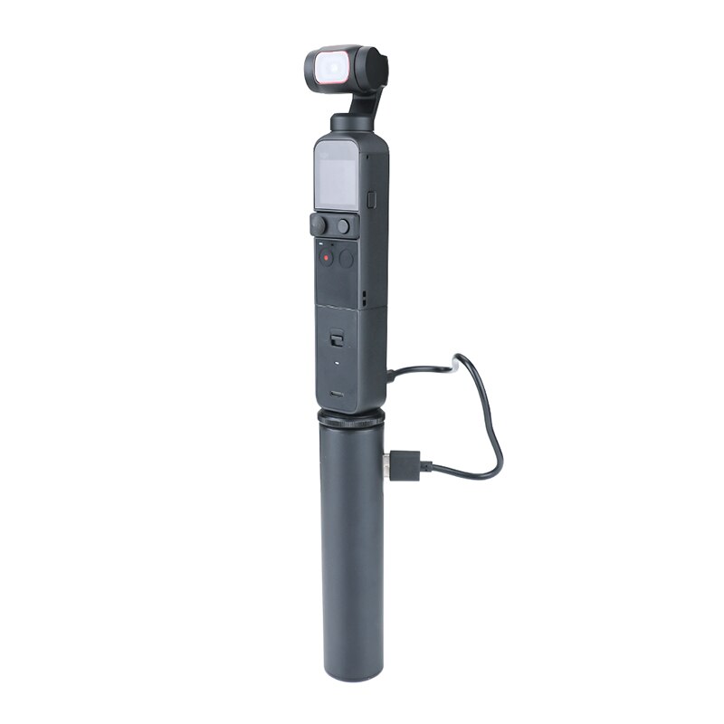 osmo camera charger mobile power charging bank handle selfie stick holder for dji osmo Pocket 2 / osmo Pocket / action camera