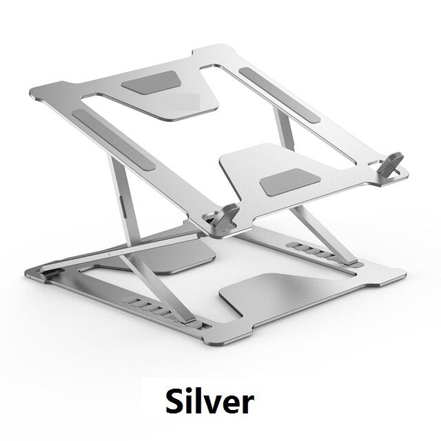 Adjustable Laptop Stand Portable Base Notebook Stand Support For Macbook Laptop Holder Computer Tablet Stand Laptop Table Stand