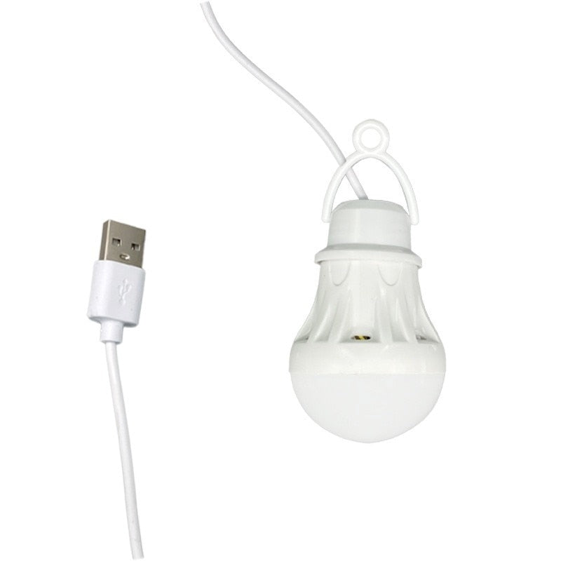 Reading Light LED Lantern Portable Camping Lamp Mini Bulb 5V USB Night Light Plug In Power Book Light Table Lamp Super Birght