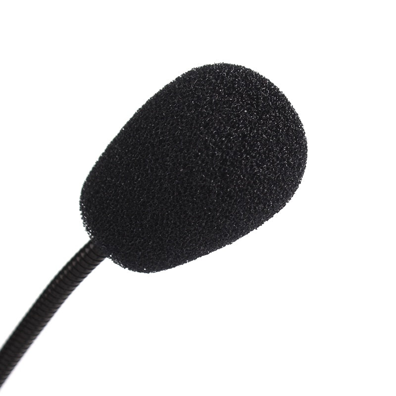 3.5mm Plug Flexible Stand Mini Studio Speech Microphone Gooseneck Wired Microphone for PC YouTube Video Skype Chatting Gaming