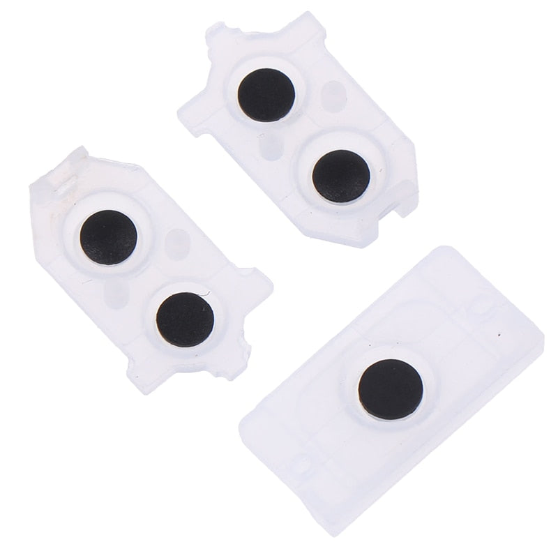 For Sony Playstation 4 PS4 Controller Conductive Silicone Buttons Rubber Pads for Game Replacement Parts
