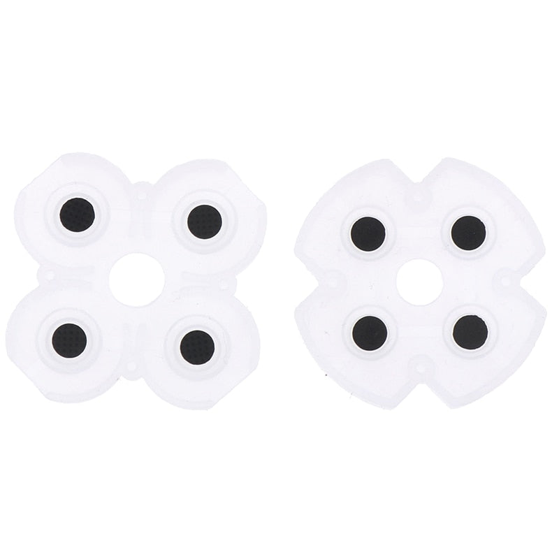 For Sony Playstation 4 PS4 Controller Conductive Silicone Buttons Rubber Pads for Game Replacement Parts