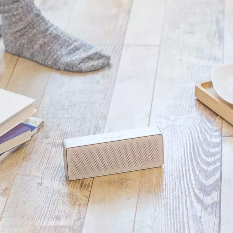 Original Xiaomi Mi Speaker Square Box 2 Stereo Portable Bluetooth-compatible 4.2High Definition Sound Quality 10h Play Music AUX
